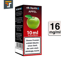 NIKOLIQUIDS Apfel 16mg 2
