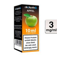 NIKOLIQUIDS Apfel 3mg gallery