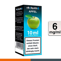 NIKOLIQUIDS APFEL 6mg 3