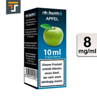 NIKOLIQUIDS APFEL 8mg 3