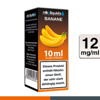 NIKOLIQUIDS BANANE 12mg 2