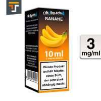 NIKOLIQUIDS BANANE 3mg 3
