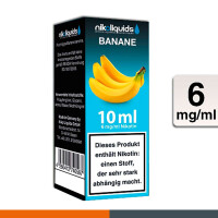 NIKOLIQUIDS BANANE 6mg 3