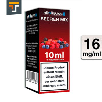 NIKOLIQUIDS Beeren Mix 16mg 2