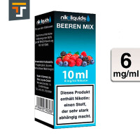 NIKOLIQUIDS BEEREN MIX 6mg 2