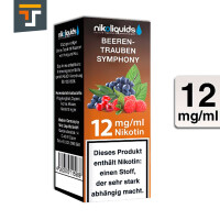 NIKOLIQUIDS BEEREN TRAUBEN SYM. 12mg 2