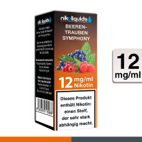 NIKOLIQUIDS BEEREN TRAUBEN SYM. 12mg 3