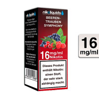 NIKOLIQUIDS Beeren Trauben Symphony 16mg gallery
