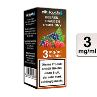 NIKOLIQUIDS BEEREN TRAUBEN SYM. 3mg gallery