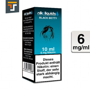 NIKOLIQUIDS Black Betty (Mandarine, Kokos)6mg