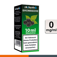 NIKOLIQUIDS BROMBEERE 0mg 2