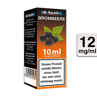 NIKOLIQUIDS BROMBEERE 12mg gallery