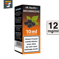 NIKOLIQUIDS BROMBEERE 12mg 2