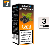 NIKOLIQUIDS BROMBEERE 3mg 3