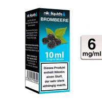 NIKOLIQUIDS BROMBEERE 6mg gallery