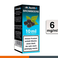 NIKOLIQUIDS BROMBEERE 6mg 3