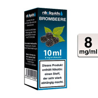 NIKOLIQUIDS BROMBEERE 8mg gallery