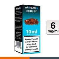 NIKOLIQUIDS BURLEY 6mg 3