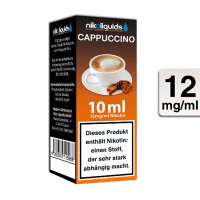 NIKOLIQUIDS CAPPUCCINO 12mg gallery