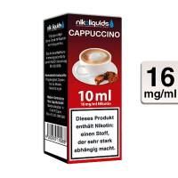 NIKOLIQUIDS CAPPUCCINO 16mg gallery