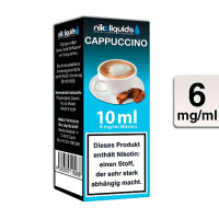 NIKOLIQUIDS CAPPUCCINO 6mg gallery