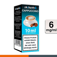 NIKOLIQUIDS CAPPUCCINO 6mg 3