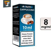 NIKOLIQUIDS CAPPUCCINO 8mg 2