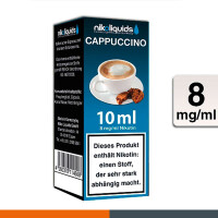 NIKOLIQUIDS CAPPUCCINO 8mg 3