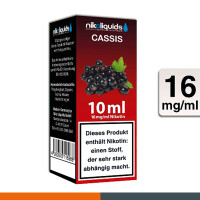 NIKOLIQUIDS CASSIS 16mg 2