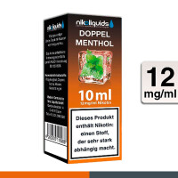 NIKOLIQUIDS DOPPEL MENTHOL 12mg 2