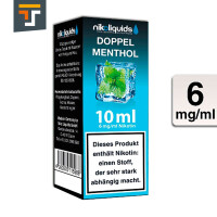 NIKOLIQUIDS Doppel Menthol 6mg 2