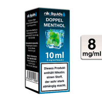 NIKOLIQUIDS DOPPEL MENTHOL 8mg 1