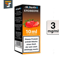 NIKOLIQUIDS ERDBEERE 3mg 2
