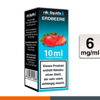 NIKOLIQUIDS ERDBEERE 6mg 2