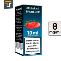 NIKOLIQUIDS ERDBEERE 8mg 2
