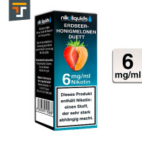 NIKOLIQUIDS ERDBEER-HONIGMELONEN DUETT 6mg 3