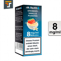 NIKOLIQUIDS ERDB-VANILLEPUD. 8mg 2