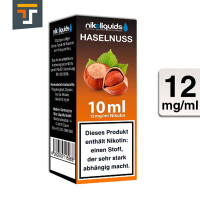 NIKOLIQUIDS Haselnuss 12mg 2