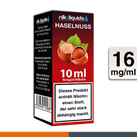NIKOLIQUIDS HASELNUSS 16mg 2