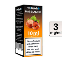 NIKOLIQUIDS HASELNUSS 3mg gallery