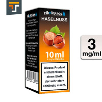 NIKOLIQUIDS HASELNUSS 3mg 2
