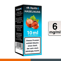 NIKOLIQUIDS HASELNUSS 6mg 2