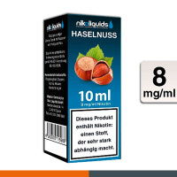 NIKOLIQUIDS HASELNUSS 8mg 3