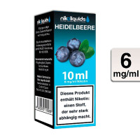 NIKOLIQUIDS HEIDELBEERE 6mg gallery
