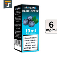 NIKOLIQUIDS HEIDELBEERE 6mg 2