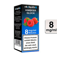 NIKOLIQUIDS HIMBEERGLUECK 8mg gallery
