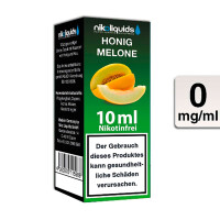 NIKOLIQUIDS HONIGMELONE 0mg gallery