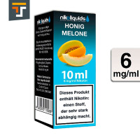 NIKOLIQUIDS HONIGMELONE 6mg 2