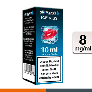 NIKOLIQUIDS ICE KISS 8mg