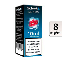 NIKOLIQUIDS ICE KISS 8mg gallery